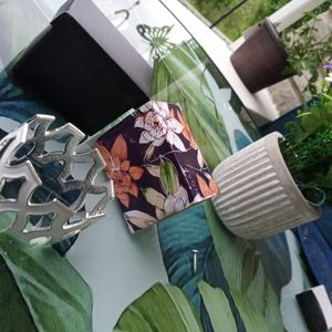 Savannah Bloom hinged cuff (Metal)